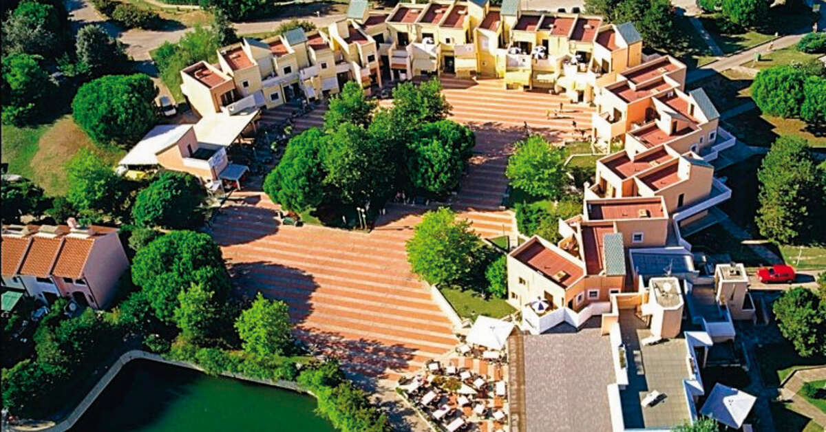 Een foto van de buitenkant van Vakantiepark Albarella