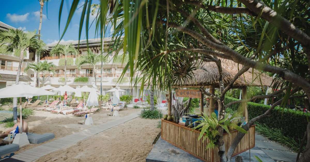 Een foto van het strand bij Blu Zea Resort by Double-Six
