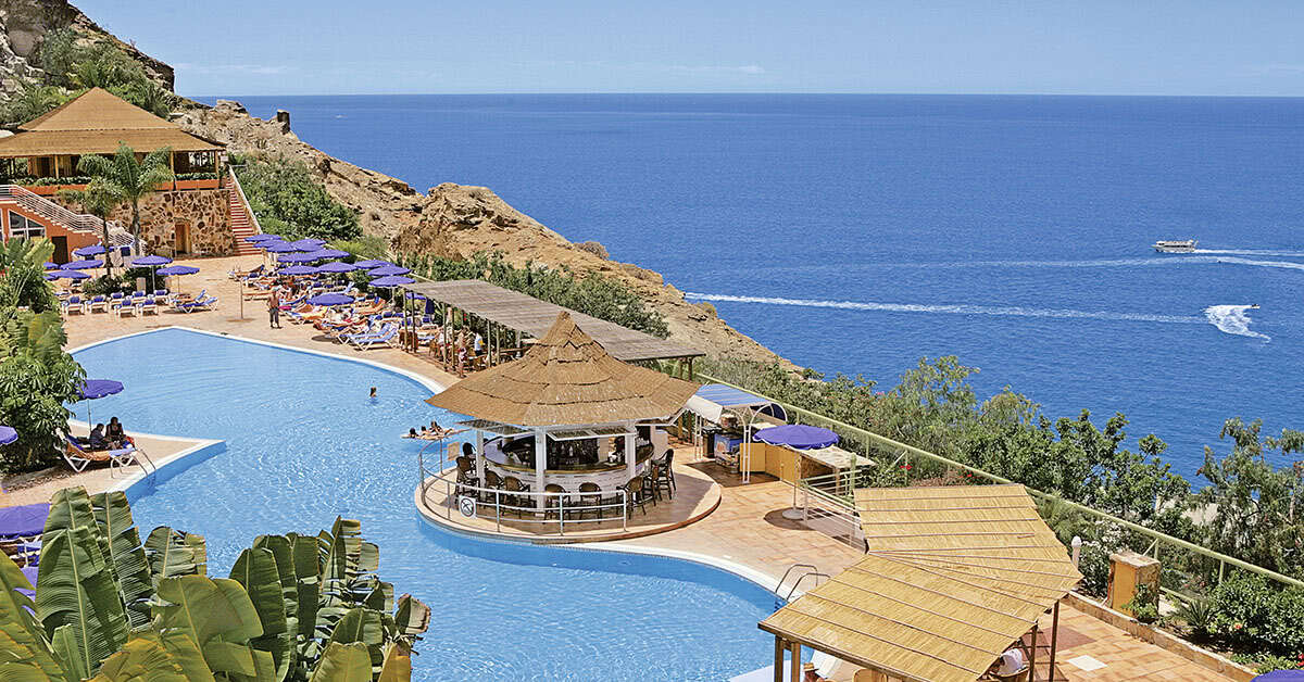 Een foto van het zwembad bij Mogan Princess & Beach Club Resort