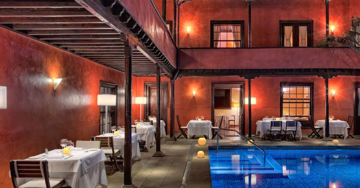 Een foto van het zwembad bij Boutique Hotel San Roque