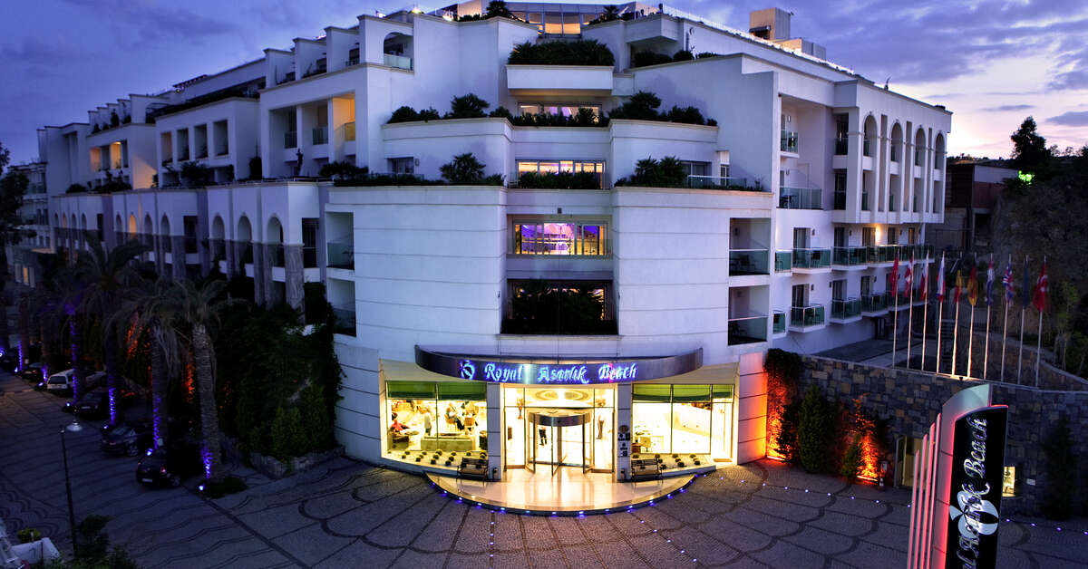 Een foto van de buitenkant van Royal Asarlik Beach Hotel & Spa