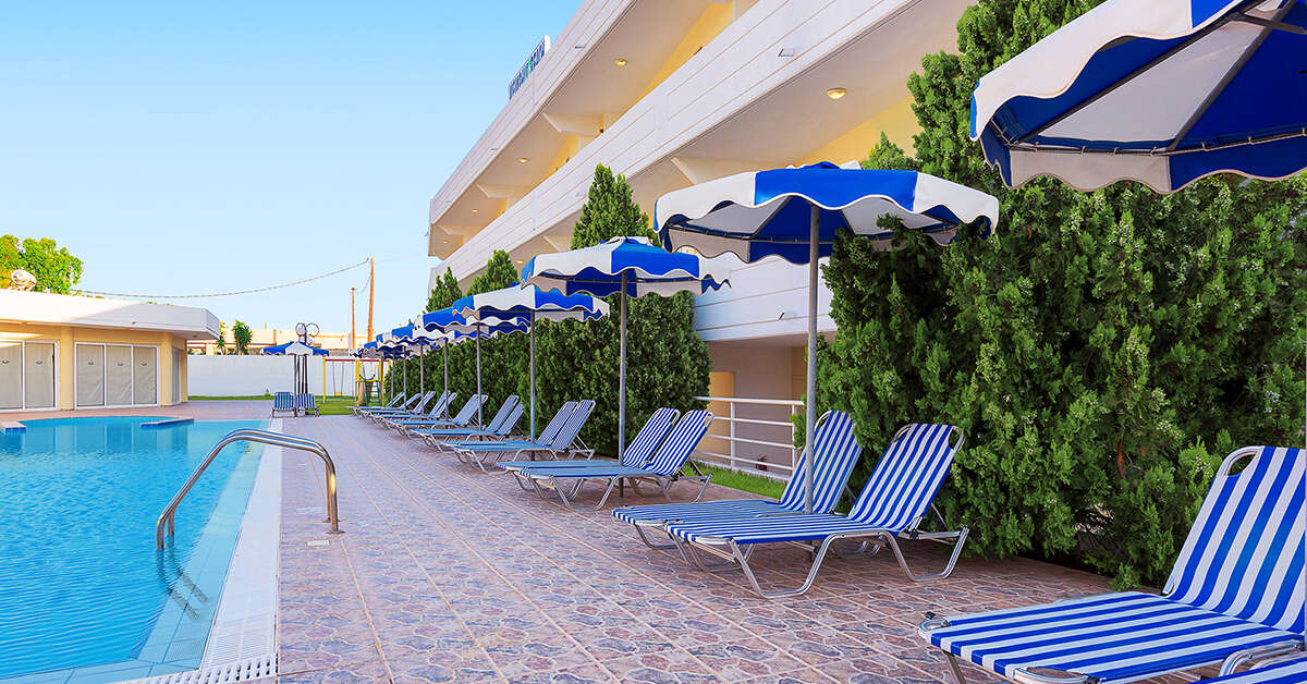 Een foto van het zwembad bij Memphis Beach