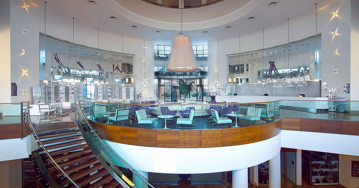 Een foto van het interieur van Hotel Baia Lara