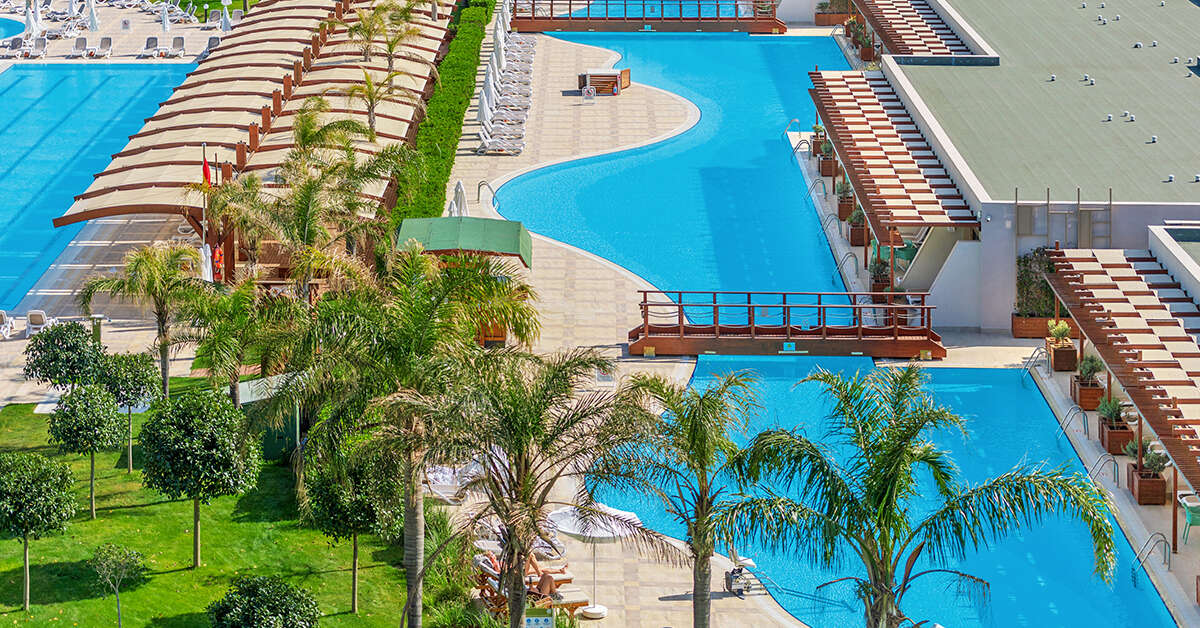 Een foto van het zwembad bij Hotel Baia Lara