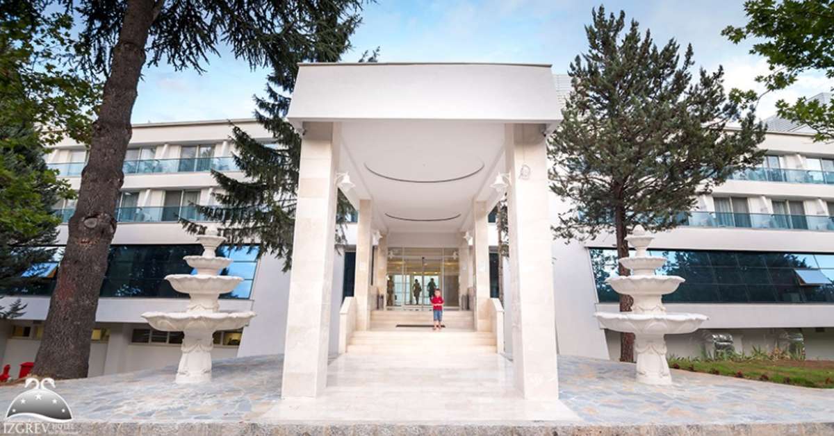 Een foto van de buitenkant van Izgrev Spa & Aquapark