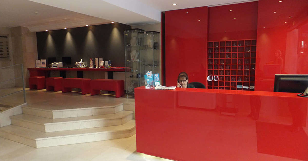 Een foto van het interieur van Aparthotel Atenea Calabria