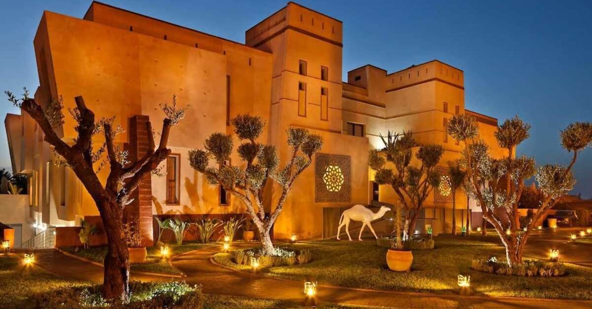 Een foto van de buitenkant van AG Hotel & Spa