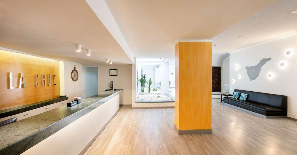 Een foto van het interieur van Sol Puerto de la Cruz