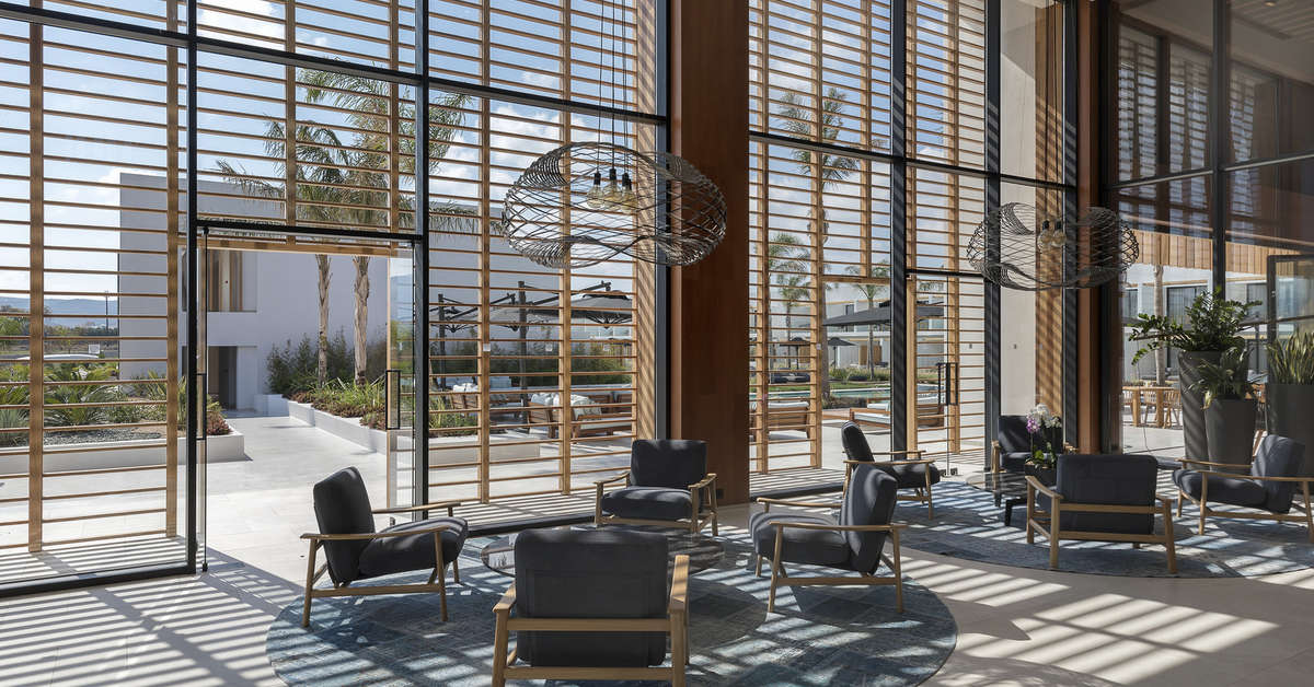 Een foto van het interieur van D’Andrea Lagoon Suites
