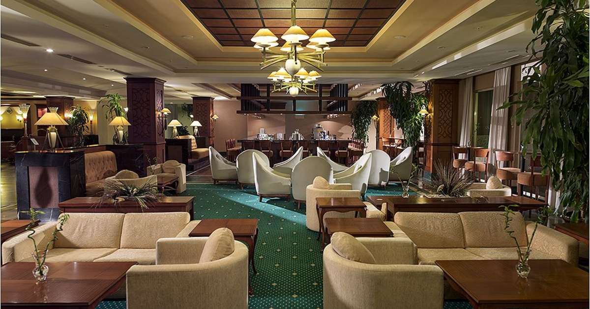 Een foto van het interieur van Dobedan Beach Resort Comfort