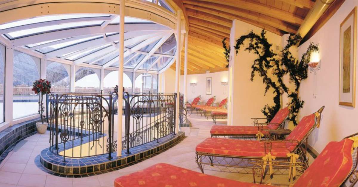 Ein Foto von den Einrichtungen im Hotel Milderer Hof