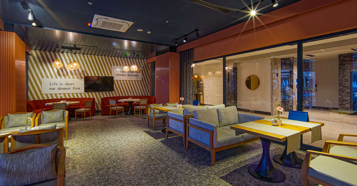 Een foto van het interieur van Aletris Deluxe Hotel & Spa