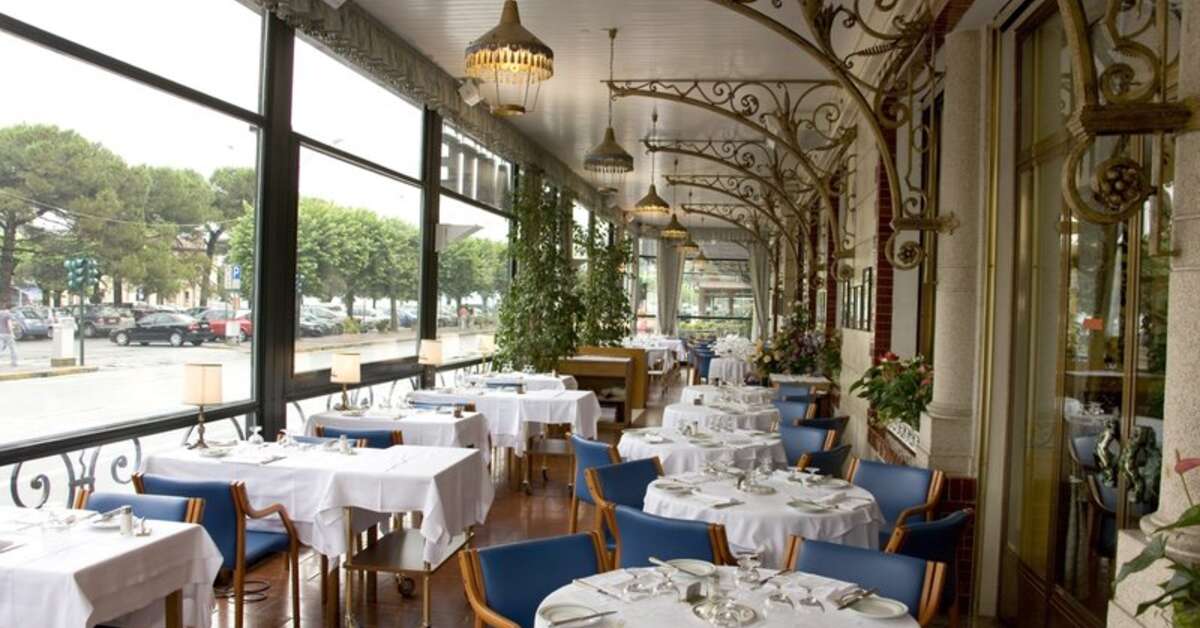 Een foto van de faciliteiten bij Hotel Milan Speranza au Lac