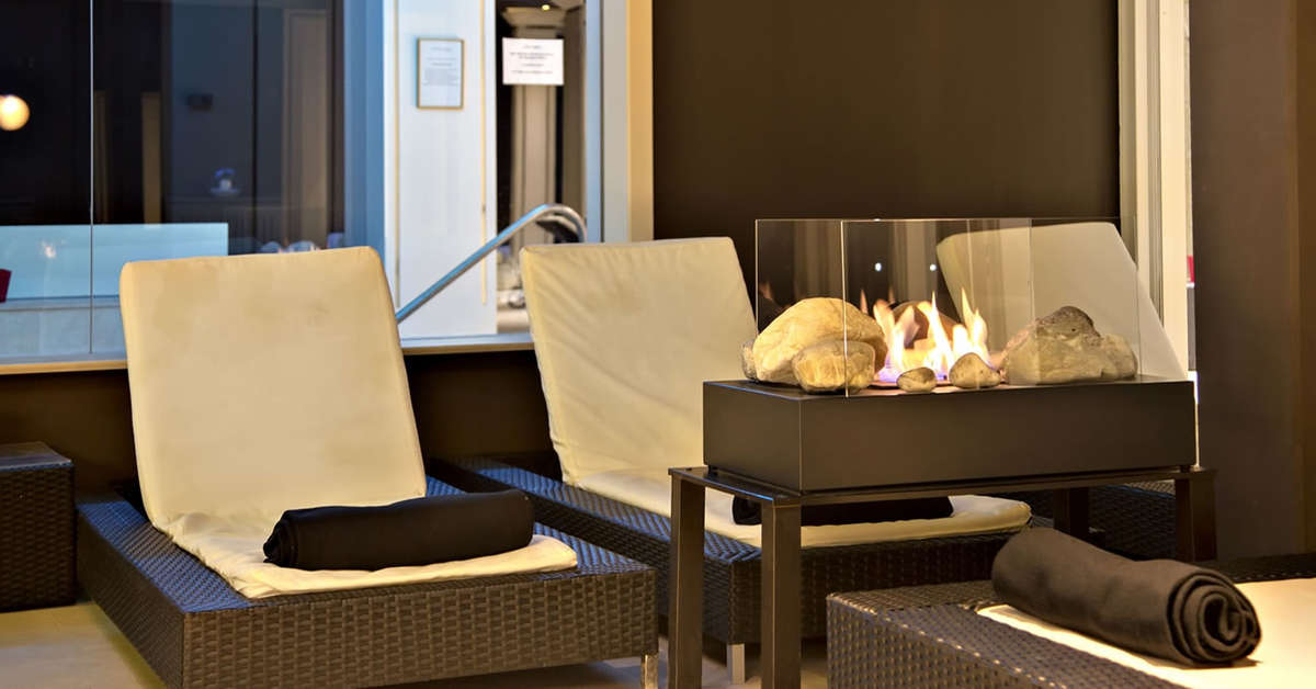 Ein Foto von den Einrichtungen im Parkhotel Residence