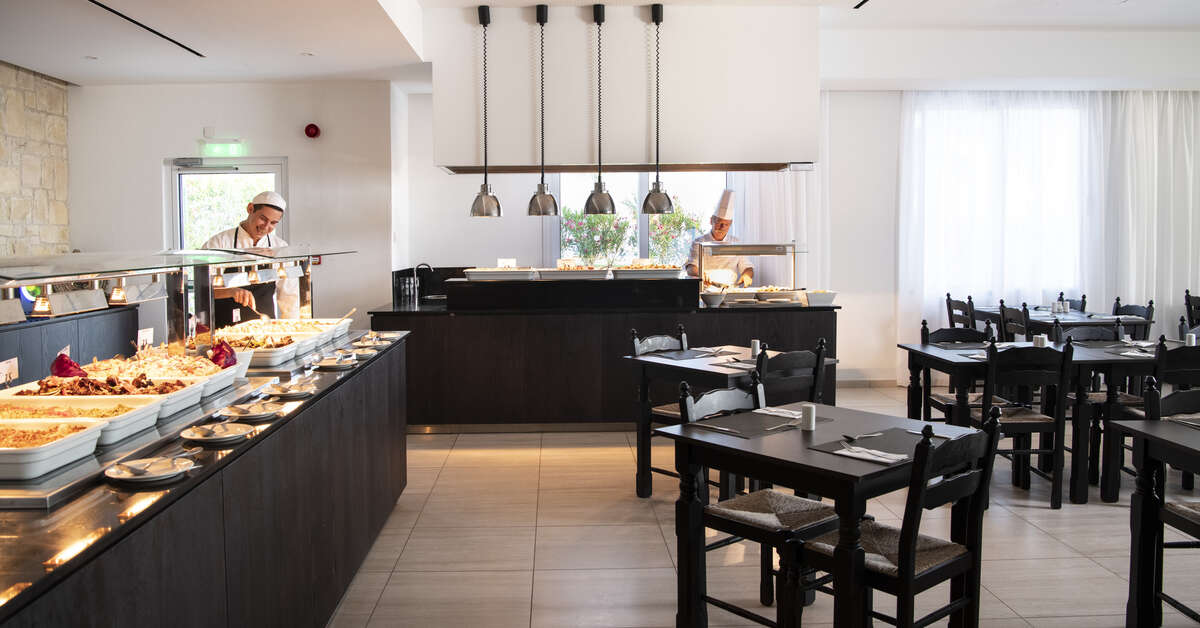 Een foto van de faciliteiten bij Akti Beach Village Resort
