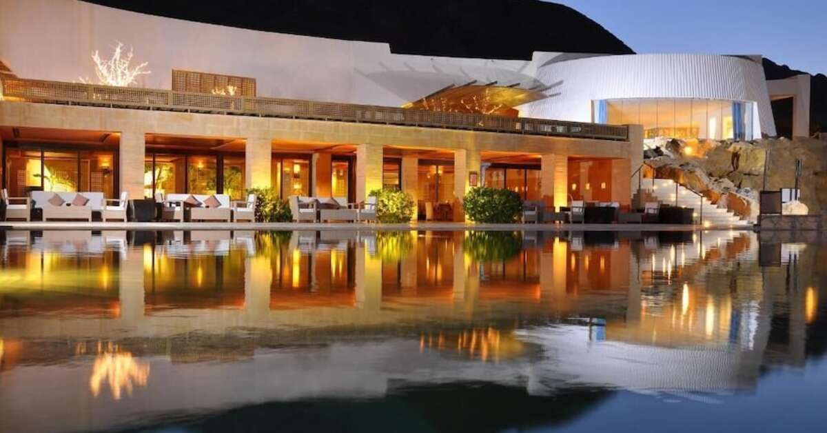 Een foto van het zwembad bij Retac Qunay Dahab Resort