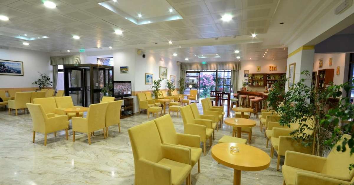 Een foto van het interieur van Hotel Tropical Sol