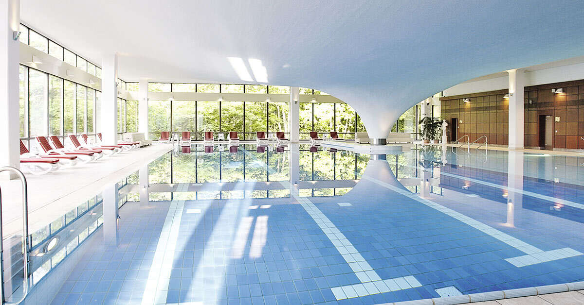 Een foto van het zwembad bij Cliff Hotel Rügen