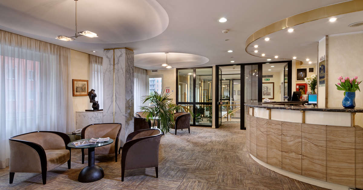 Een foto van het interieur van Best Western Hotel Piccadilly
