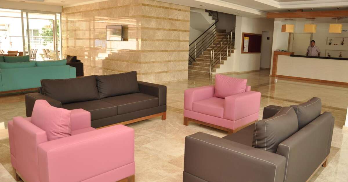 Een foto van het interieur van Almera Park Apart Hotel