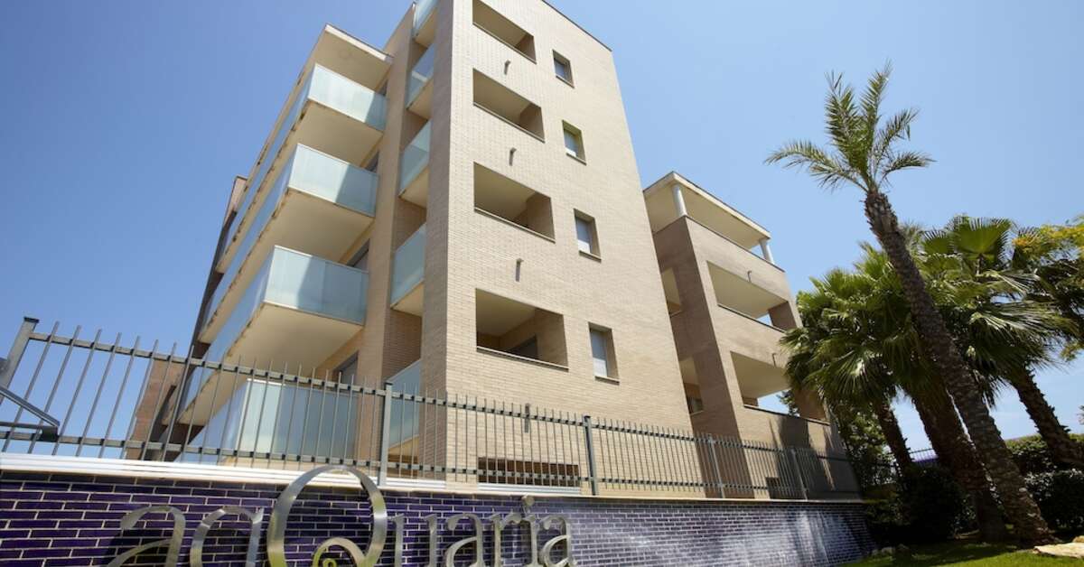 Ein Foto von der Außenansicht des Ibersol Spa Aqquaria Suites