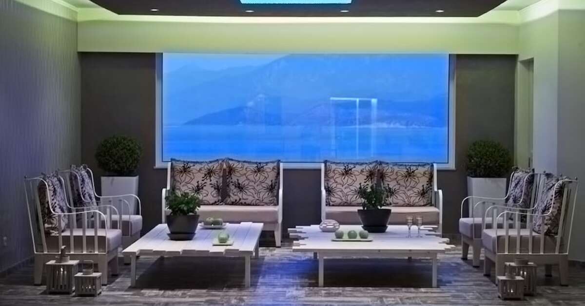 Een foto van het interieur van Proteas Blu Resort