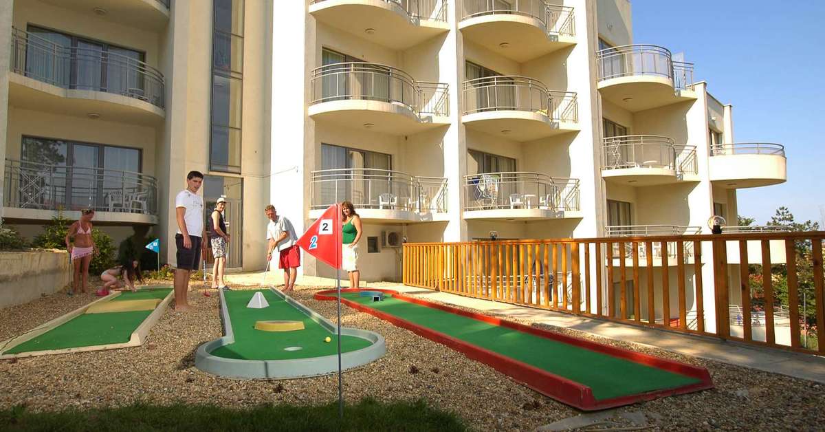 Een foto van de faciliteiten bij Parkhotel Golden Beach