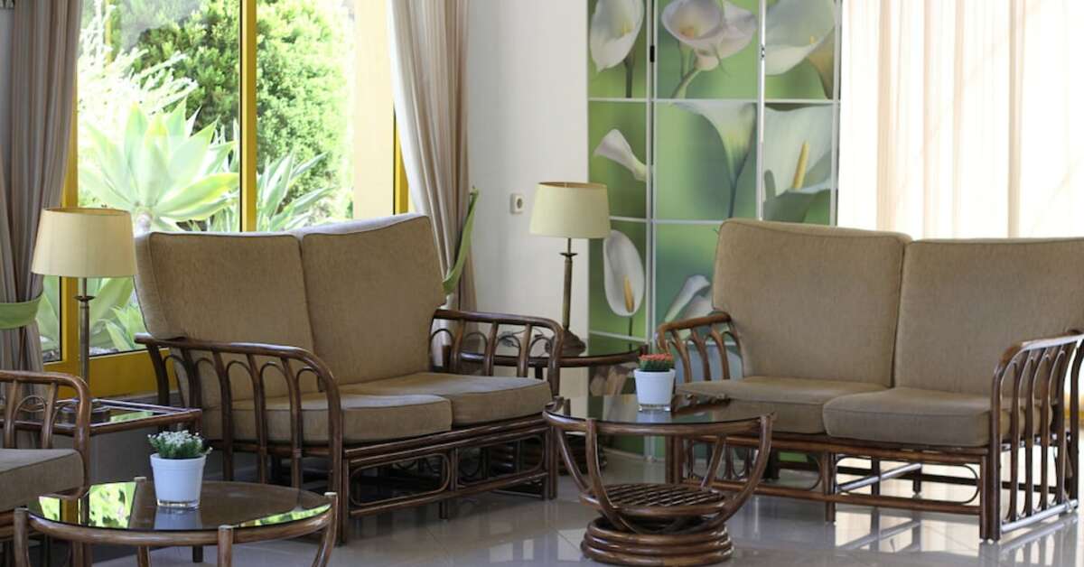 Een foto van het interieur van Hotel Pinhal do Sol