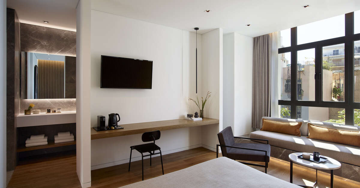 Ein Foto The Editor Athens Hotel