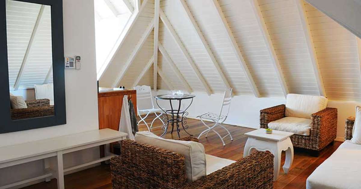 Een foto van het interieur van Pietermaai Boutique Hotel