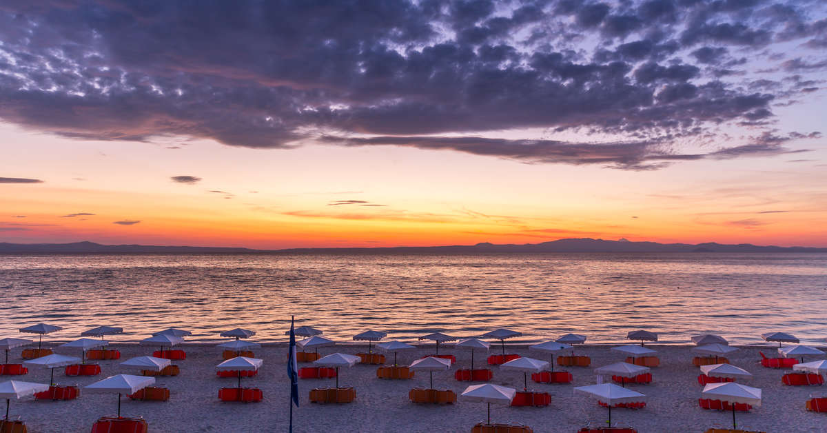 Een foto van het strand bij Alexander The Great Beach Hotel
