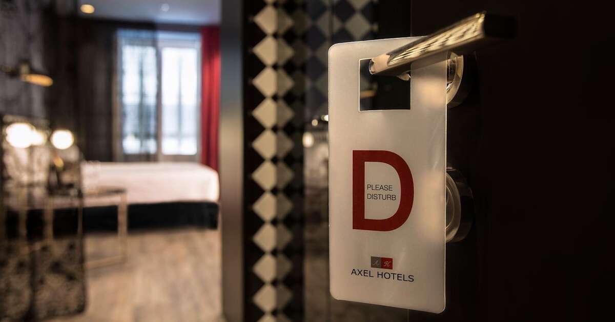Ein Foto Axel Hotel Madrid