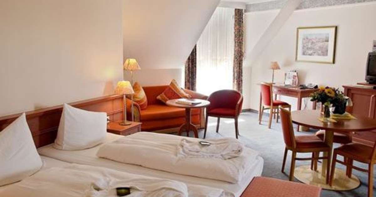 Een foto van een overzicht van Parkhotel Altmühltal