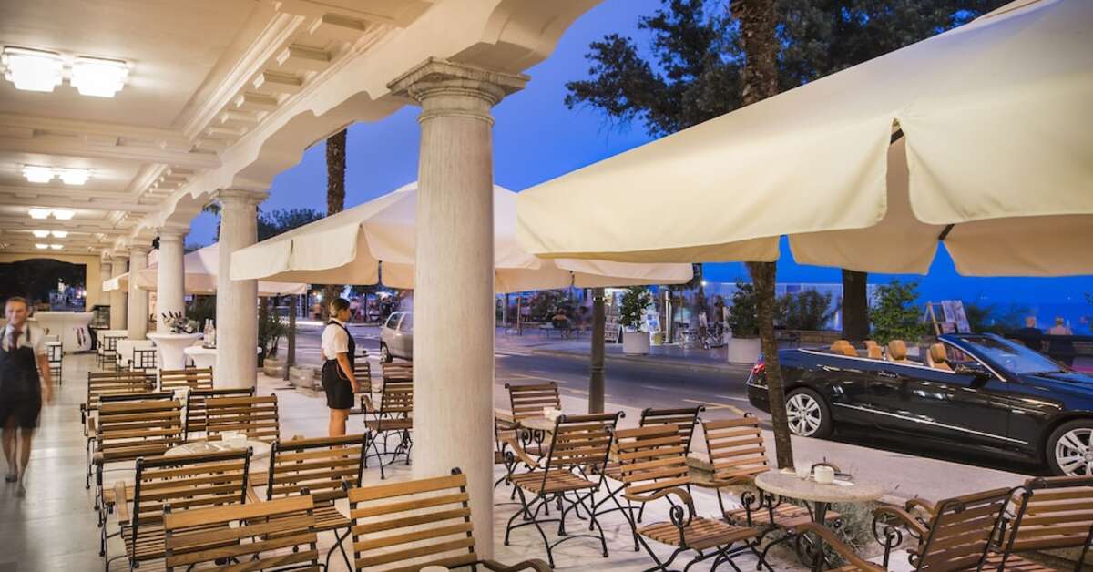 Een foto van de faciliteiten bij Hotel Palace Bellevue