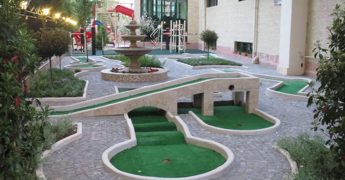 Ein Foto von den Einrichtungen im Hotel Mena Palace