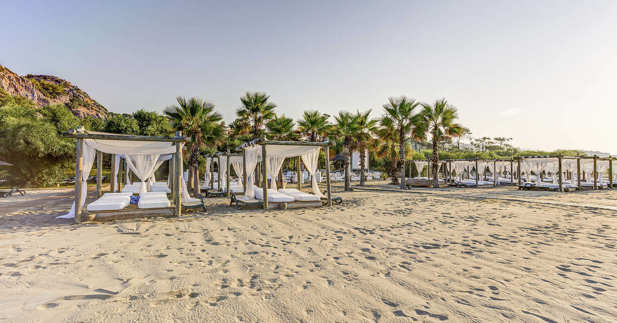 Een foto van het strand bij TUI Magic Life Sarigerme