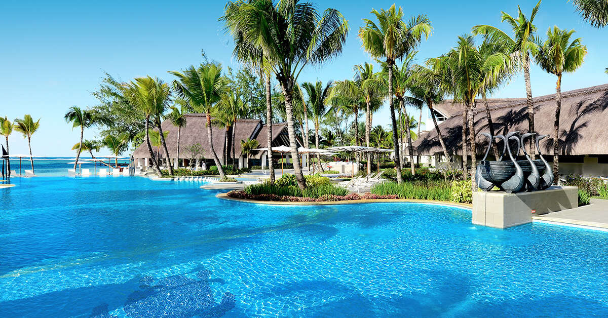 Een foto van een overzicht van Ambre Resort & Spa