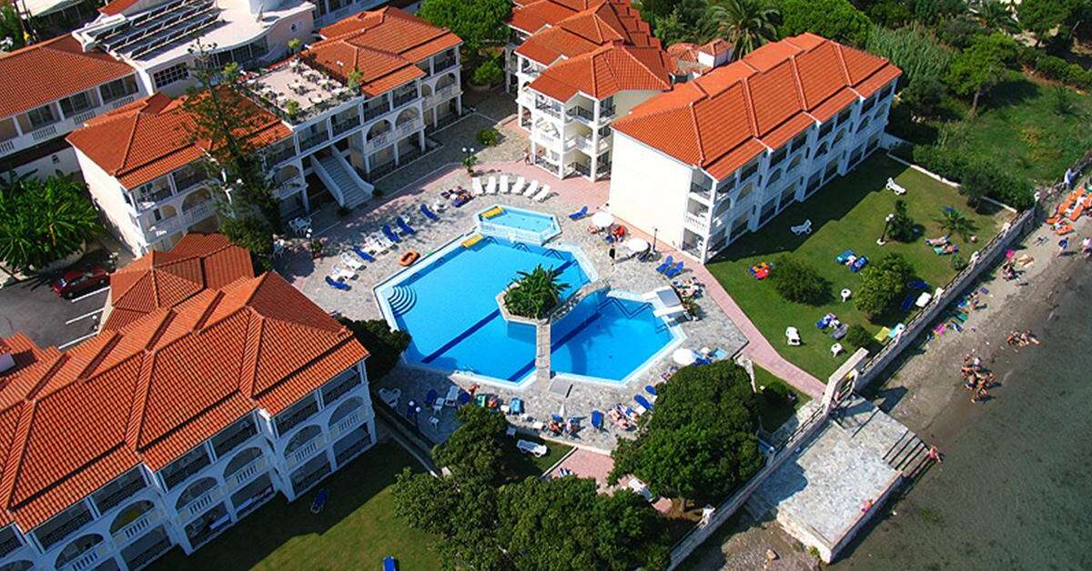 Een foto van een overzicht van Porto Iliessa Hotel