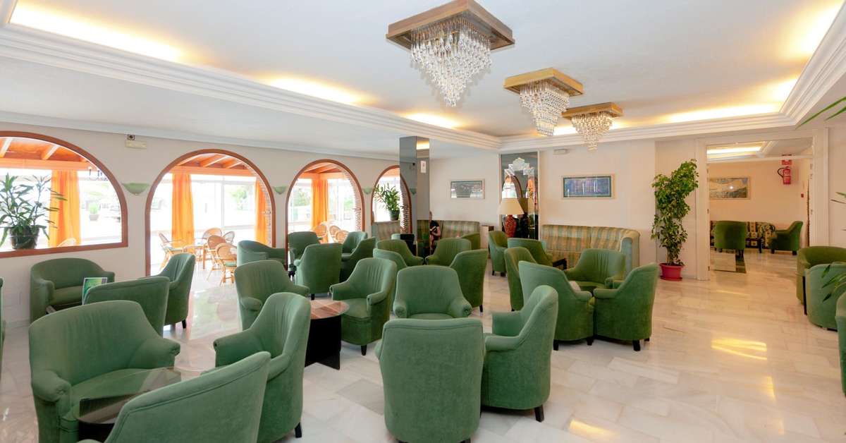 Een foto van het interieur van Hotel Nerja Club & Spa