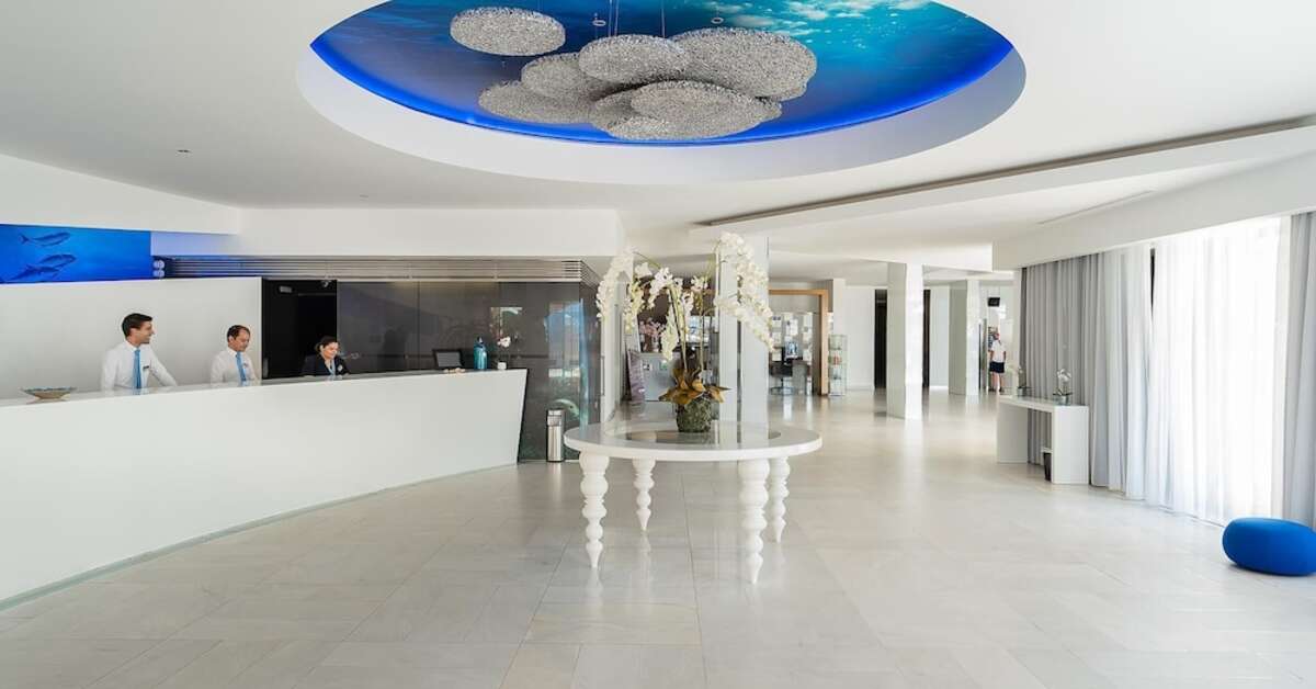 Een foto van het interieur van Jupiter Algarve Hotel