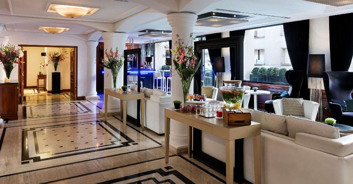 Ein Foto vom Innenbereich im Hotel Villa Marquis Melia