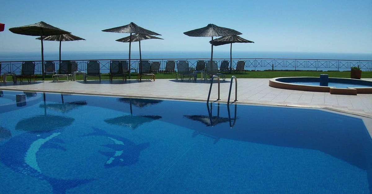 Een foto van een overzicht van Aegean Blue Studios