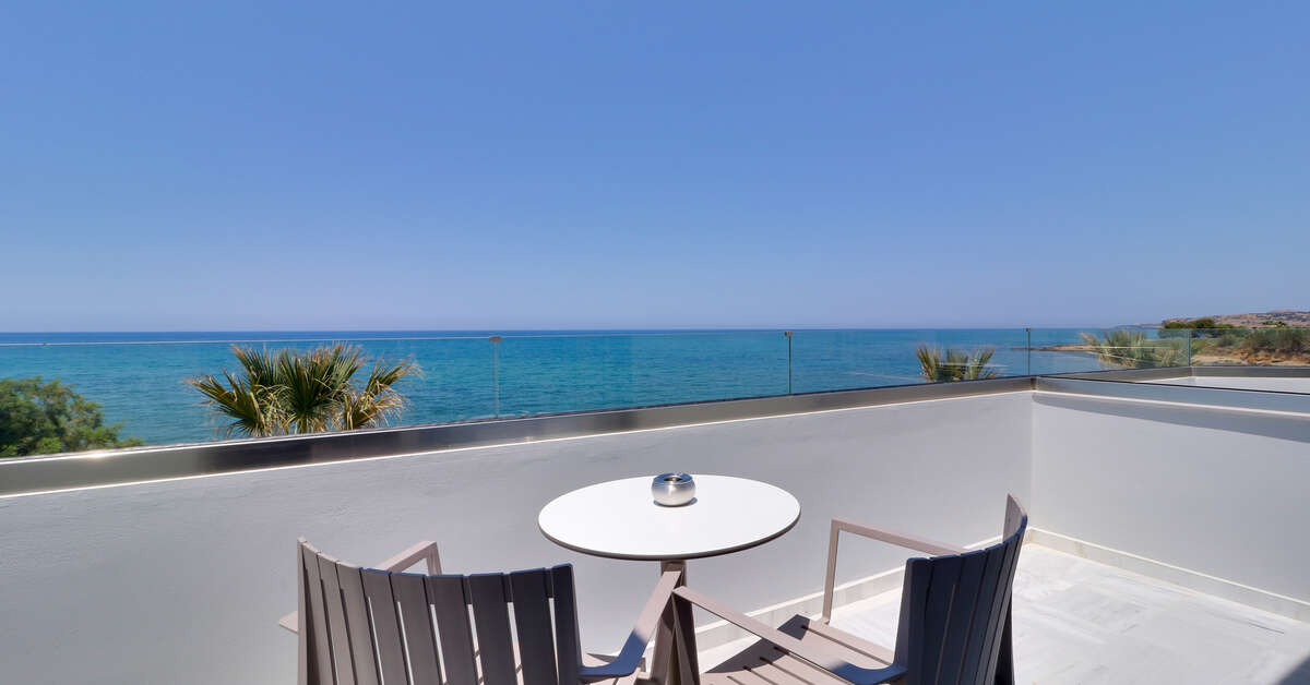 Een foto van Harmony Rethymno Beach Hotel