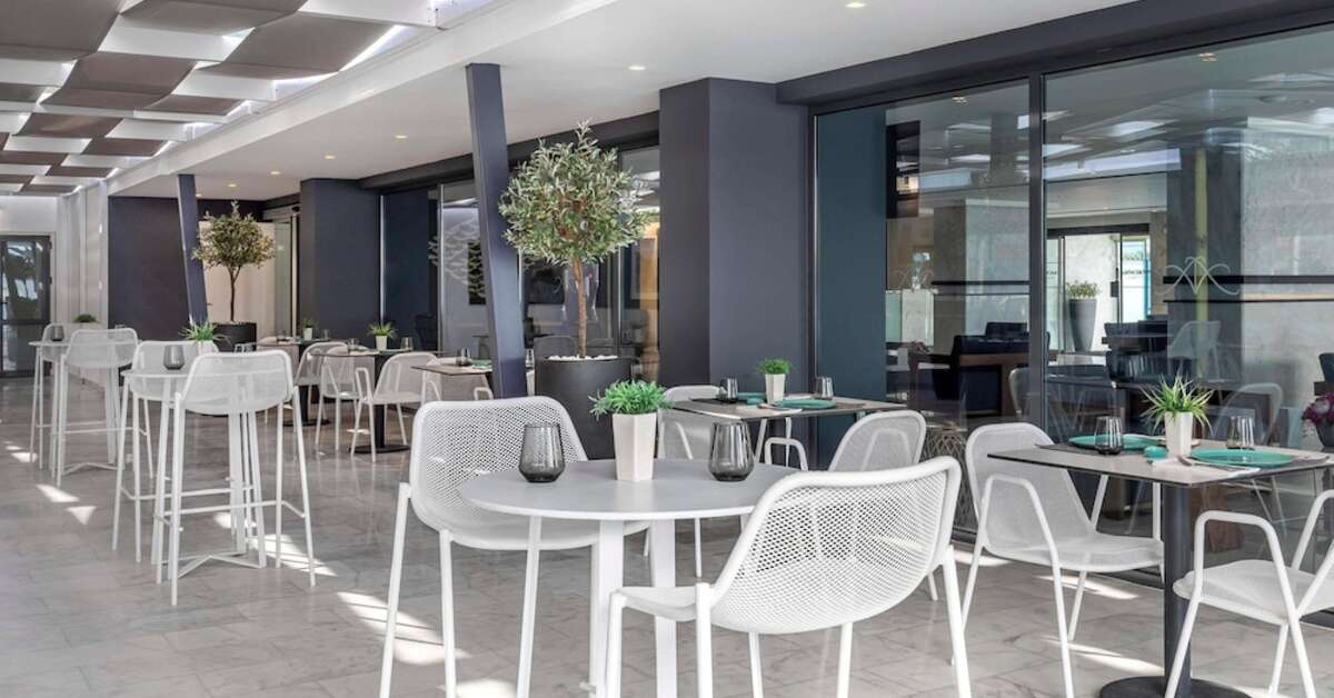 Ein Foto von den Einrichtungen im Mercure Rhodes Alexia Hotel & Spa