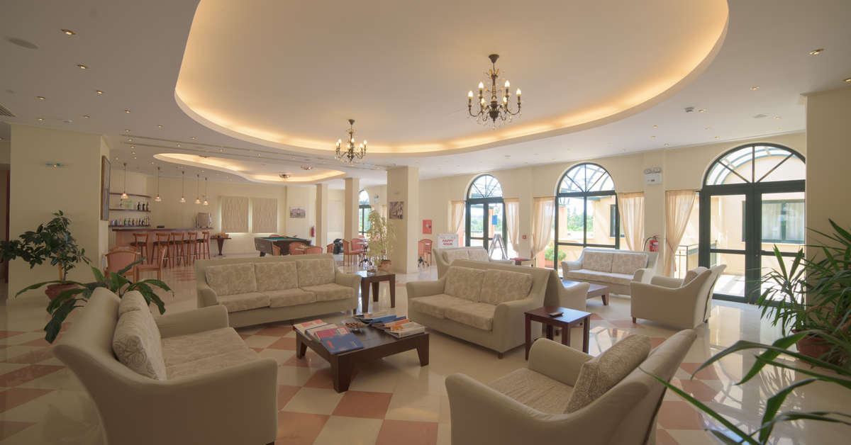Ein Foto vom Innenbereich im Century Resort Corfu