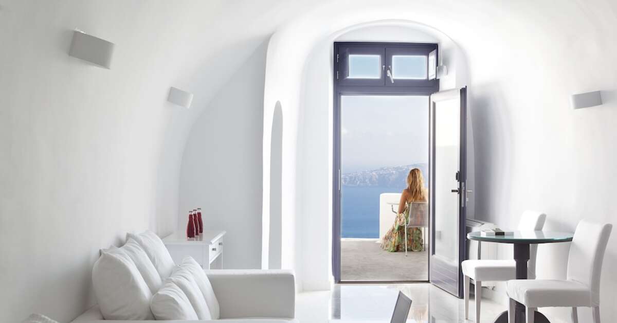 Ein Foto Katikies Chromata Santorini