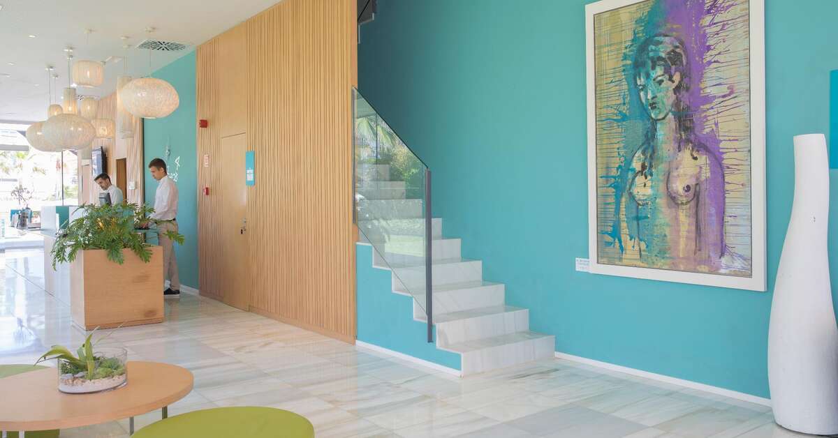 Een foto van het interieur van JS Palma Stay