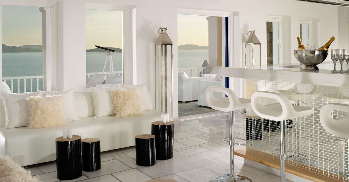 Een foto van de faciliteiten bij Mykonos Grand Hotel & Resort