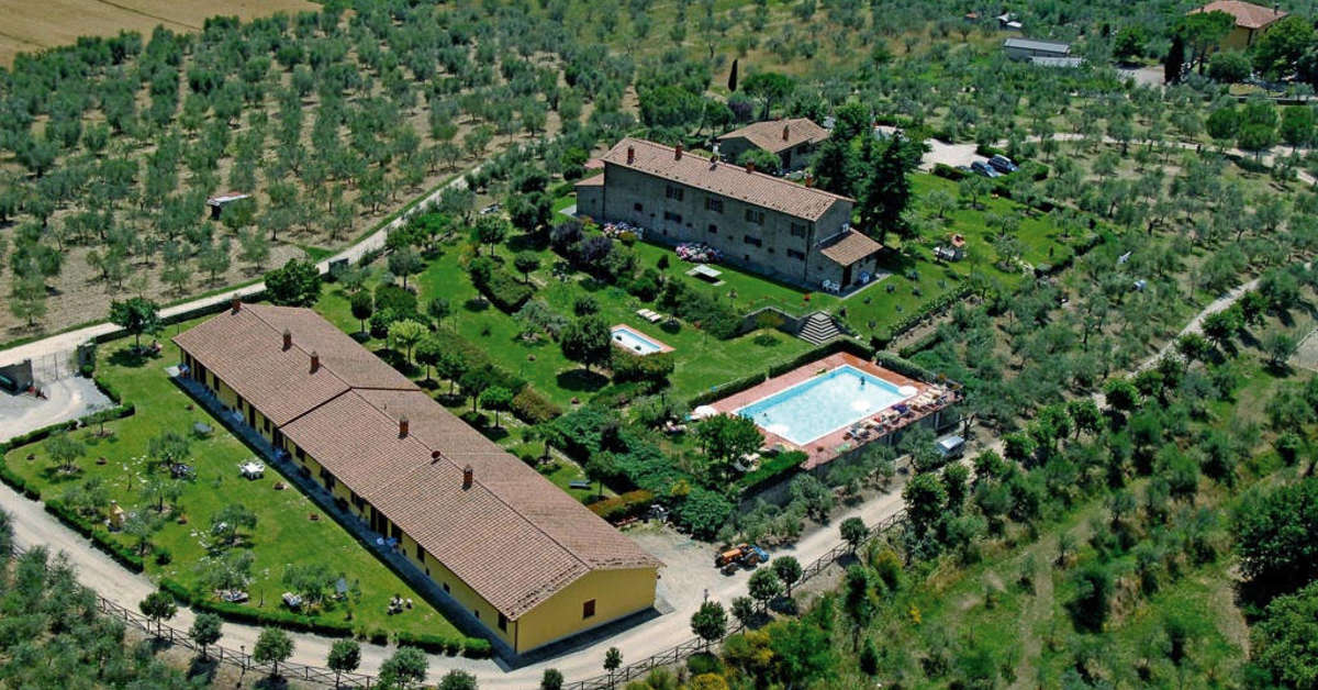 Een foto van de buitenkant van Agriturismo Cortoreggio