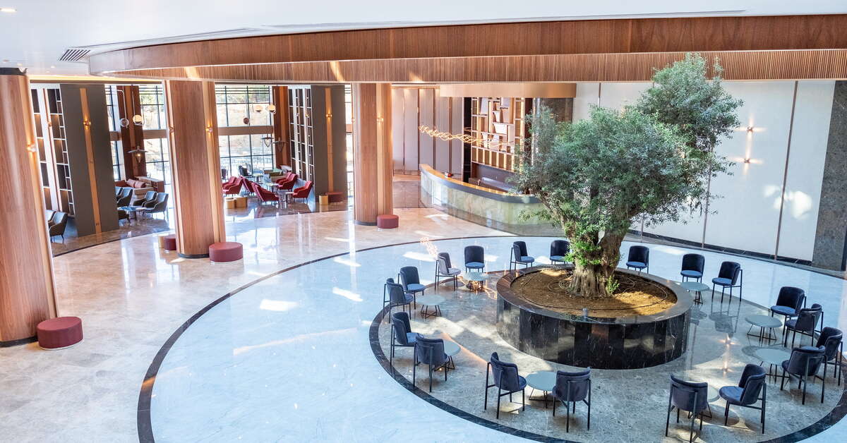 Een foto van het interieur van Mylome Luxury Hotel & Resort